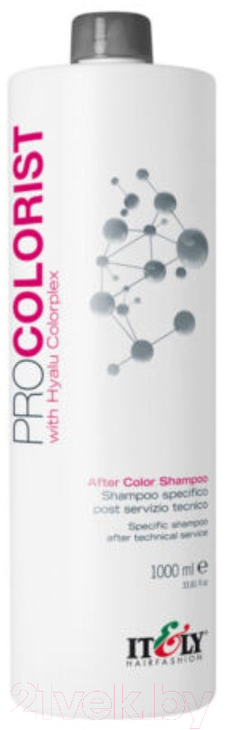 Шампунь для волос Itely Procolorist After Color Shampoo + Помпа