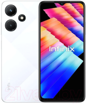 Смартфон Infinix Hot 30i 8GB/128GB / X669D (кристально-белый)