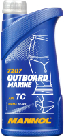 Моторное масло Mannol 2-Takt Outboard Marine API TC NMMA TC-W3 / MN7207-1 - 