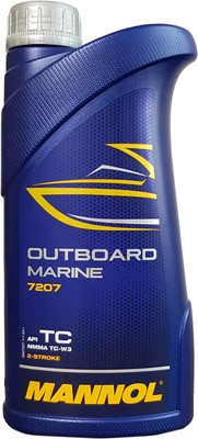 Моторное масло Mannol 2-Takt Outboard Marine API TC NMMA TC-W3 / MN7207-1 - 