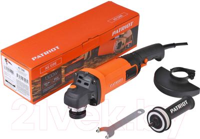 Изображение товара Угловая шлифовальная машина PATRIOT AG 128E