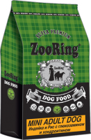 Сухой корм для собак ZooRing Mini Adult Dog Индейка и рис 425075 (10кг) - 