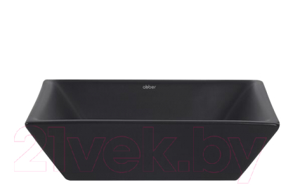Изображение товара Умывальник Abber Rechteck AC2214MB (черный матовый)