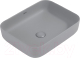 Миниатюра изображения товара Умывальник Abber Rechteck AC2202MG (серый матовый)