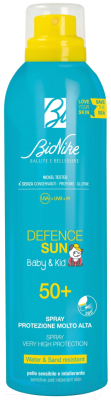 Спрей солнцезащитный BioNike Для детей Defence Sun Baby&Kid Spray 50+ (200мл)