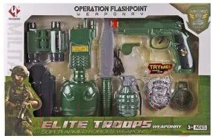 Игровой набор военного Наша игрушка M002