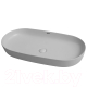 Миниатюра изображения товара Умывальник Abber Bequem AC2110MLG (светло-серый матовый)