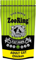 Сухой корм для кошек ZooRing Adult Cat Chicken 425624 (1.5кг) - 