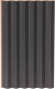 Реечная панель Andlen Decor ПН-40 МДФ Графит (2800x123x16мм) - 