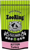 Сухой корм для кошек ZooRing Kitten Turkey 210085 (1.5кг) - 