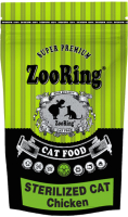 Сухой корм для кошек ZooRing Sterilized Cat Chicken 768552 (1.5кг) - 