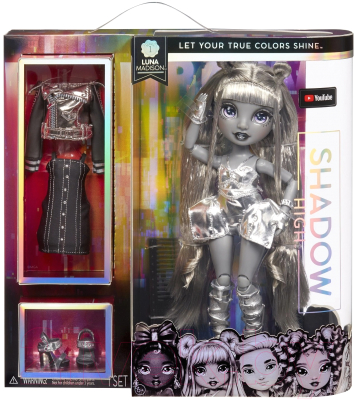 Кукла с аксессуарами Rainbow High Shadow. Луна Мэдисон / 41610