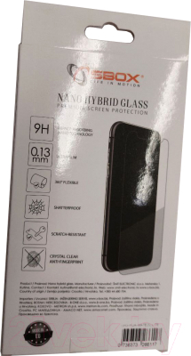 Защитное стекло для телефона SBOX Nano Hybrid Glass 9H для Huawei Mate 20 Lite / NHG-HUA-MATE20