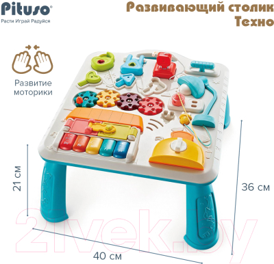 Развивающий игровой стол Pituso Техно / HW22053100