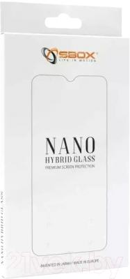 Защитное стекло для телефона SBOX Nano Hybrid Glass 9H для Redmi Note 9 Pro / NHG-XIA-REDMINOTE9PR