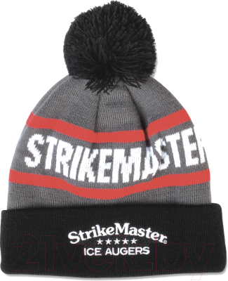 Шапка Strike Master SMBEANIE2 (черный/серый/красный)