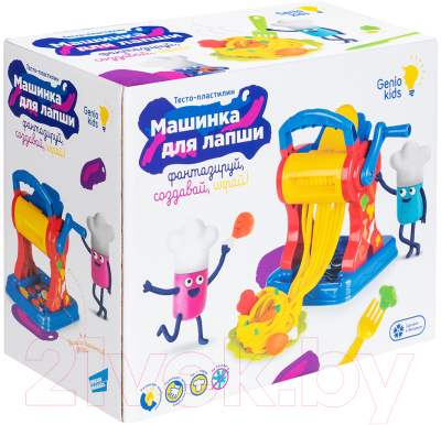 Набор для лепки Genio Kids Машинка для лапши / TA2032