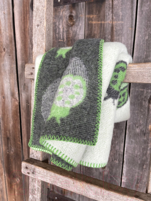 Одеяло для малышей Klippan Божья коровка 100x140 (зеленый)