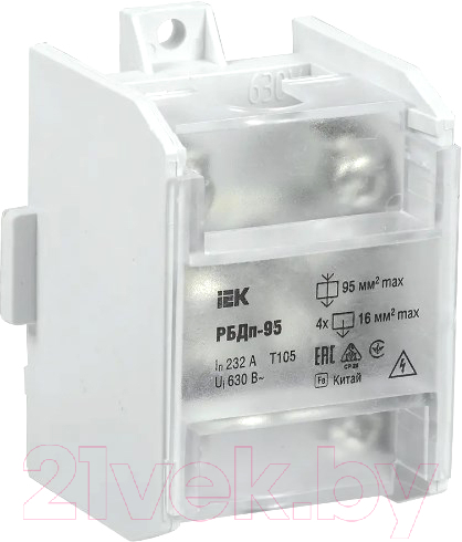 Распределительный блок на DIN-рейку IEK YRB30-1-232