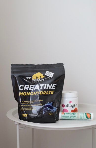 Креатин Prime Kraft Monohydrate Micronized 100% Pure (500г, без вкуса, пакет)