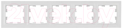 Рамка для выключателя IEK Brite BR-M52-K01 (белый)