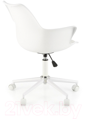 Кресло офисное Halmar Gasly (белый)