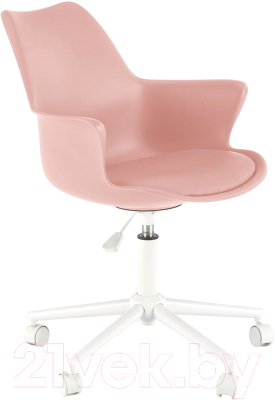 Кресло офисное Halmar Gasly (розовый)