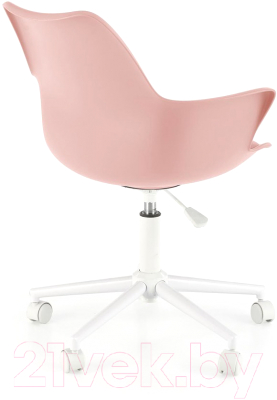 Кресло офисное Halmar Gasly (розовый)