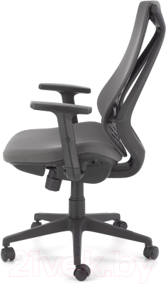 Кресло офисное Halmar Rubio (серый/черный)
