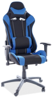 Кресло геймерское Signal Viper (синий/черный) - 