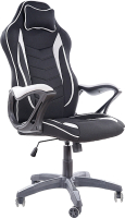 Кресло геймерское Signal Zenvo (серый/черный) - 