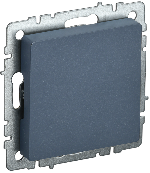 Декоративная заглушка для розетки IEK Brite BR-PL10-K35 (маренго)