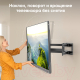 Миниатюра изображения товара Кронштейн для телевизора Onkron M8L (черный)