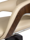 Миниатюра изображения товара Кресло офисное Norden Шопен LB / FK 0005-B Beige Leather (кожа бежевая/алюминий)