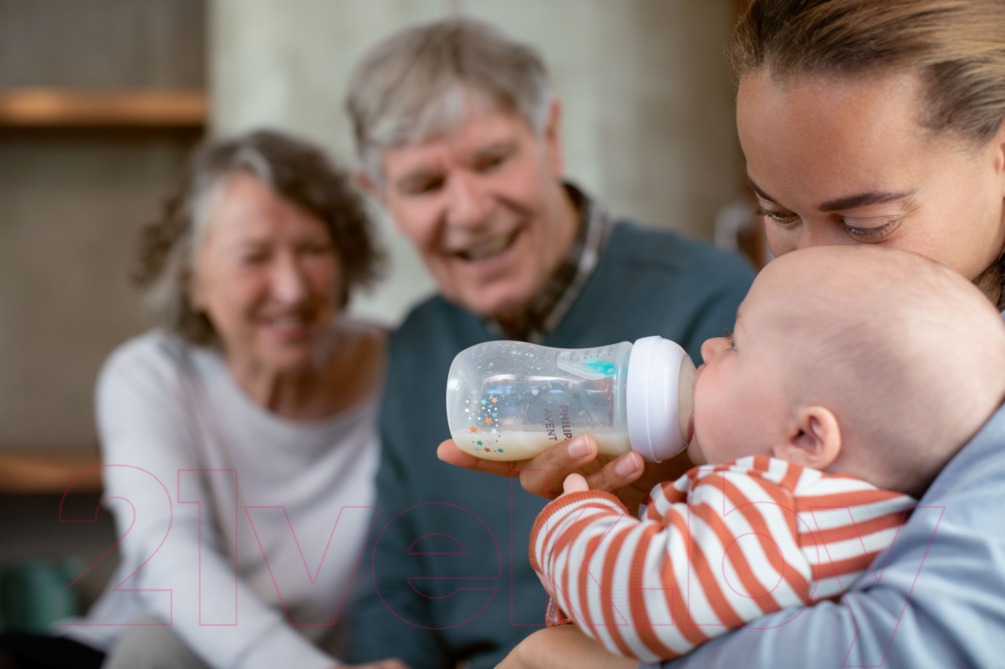 Бутылочка для кормления Philips AVENT Natural Response с клапаном AirFree / SCY673/81 (260мл) — фото 5