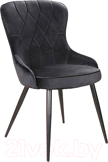 Стул Signal Lotus Velvet (Bluvel 19 черный/черный)
