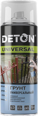Грунт-эмаль Deton Universal Алкидная атмосферостойкая RAL 3009 (520мл, красно-коричневый) -