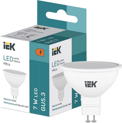 

Лампа, MR16 7 Вт 570lm 4000K GU5.3 / LL-I-MR16-7-230-40-GU5