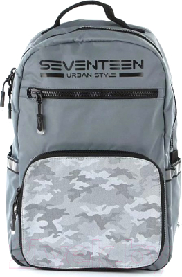 Рюкзак Seventeen 076-SVJB-RT3-DGR (серый)