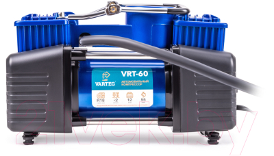 Автомобильный компрессор FoxWeld Varteg VRT 60 / 7214 (с набором аксессуаров)