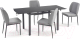 Миниатюра изображения товара Обеденная группа Halmar Jasper / V-CH-JASPER-ZESTAW