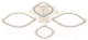 Потолочный светильник ESCADA 10251/4LED (белый) - 
