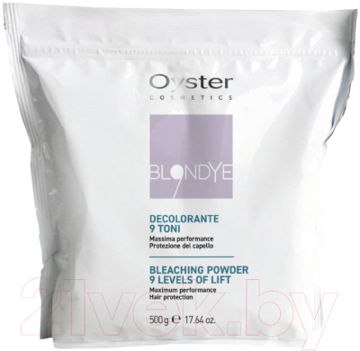 Порошок для осветления волос Oyster Cosmetics Blondye 9 Leveles Of Lift (500г)