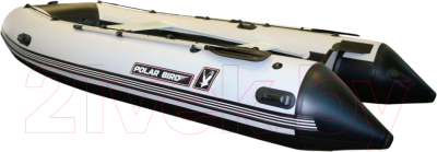 Изображение товара Надувная лодка Polar Bird Eagle PB-380Е ПБ2 стеклокомпозит (черный/белый)