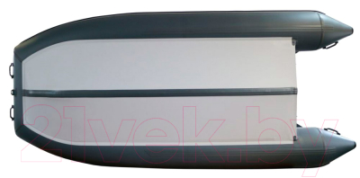 Изображение товара Надувная лодка Polar Bird Eagle PB-380Е ПБ2 стеклокомпозит (черный/белый)