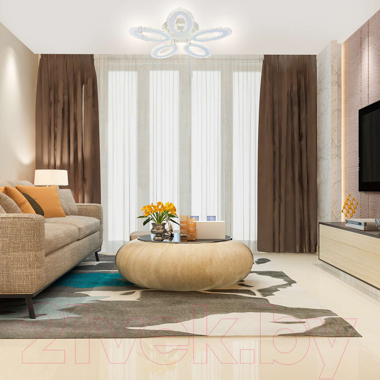 Потолочный светильник ESCADA 10211/5LED (белый) — фото 6