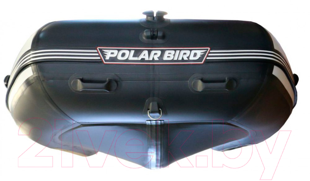 Надувная лодка Polar Bird Eagle PB-450Е ПБ24 стеклокомпозит (черный/белый) — фото 3