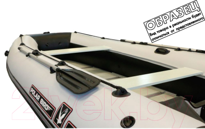 Изображение товара Надувная лодка Polar Bird Eagle PB-450Е ПБ20 стеклокомпозит (серый)