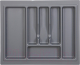 Органайзер для столовых приборов AKS Standart 530x430 (металлик) - 