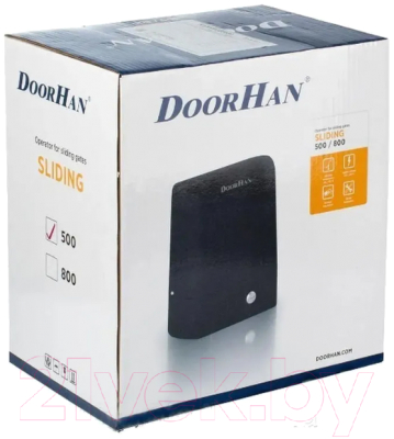 Привод для ворот DoorHan Sliding-500 комплект №10/1 (лампа, фотоэлемент, рейка 4м)
